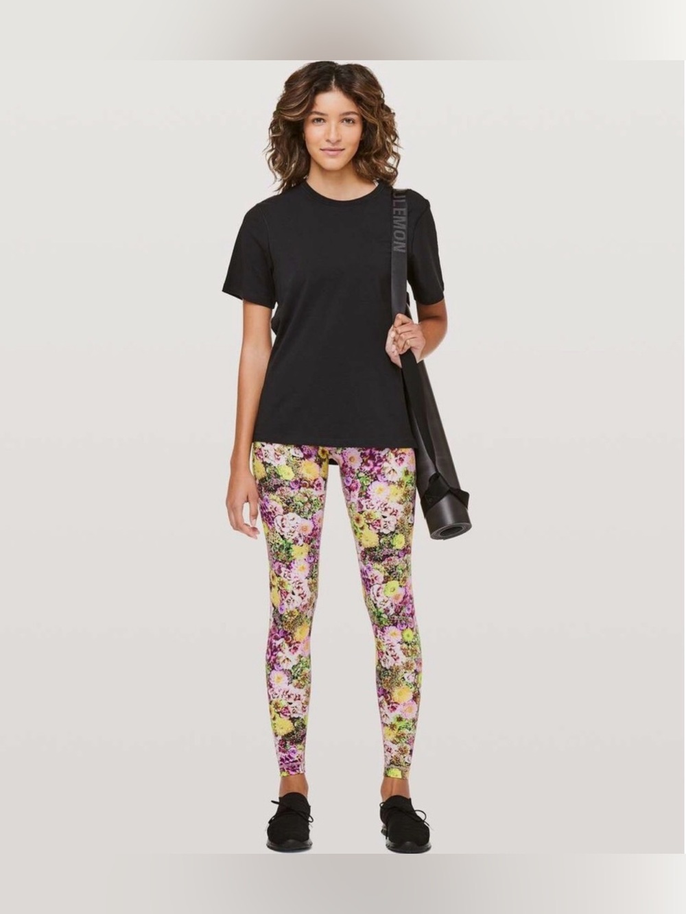 Lululemon Wunder Under Nulux Floral High-Rise Leggings Size 6